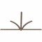 Ekena Millwork Redmond Smooth Timber Gable Bracket, Douglas Fir, 108"W x 63"H x 1 1/2"D x 3 1/2"F, 14/12 Pitch GBW108X63X0204RED00SDF - alternate 5